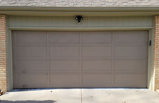 Old Garage door installation