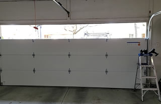 Garage door installation