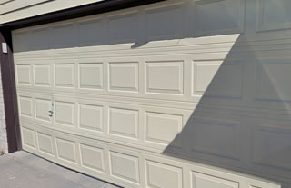 Broken garage door replacement